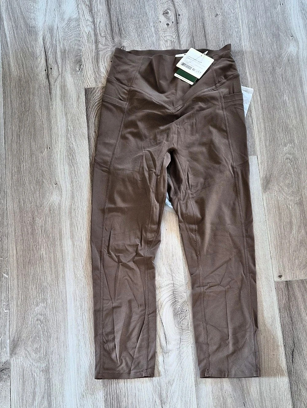 Halara UltraSculpt Sculpting Leggings Brown Size Small NWT